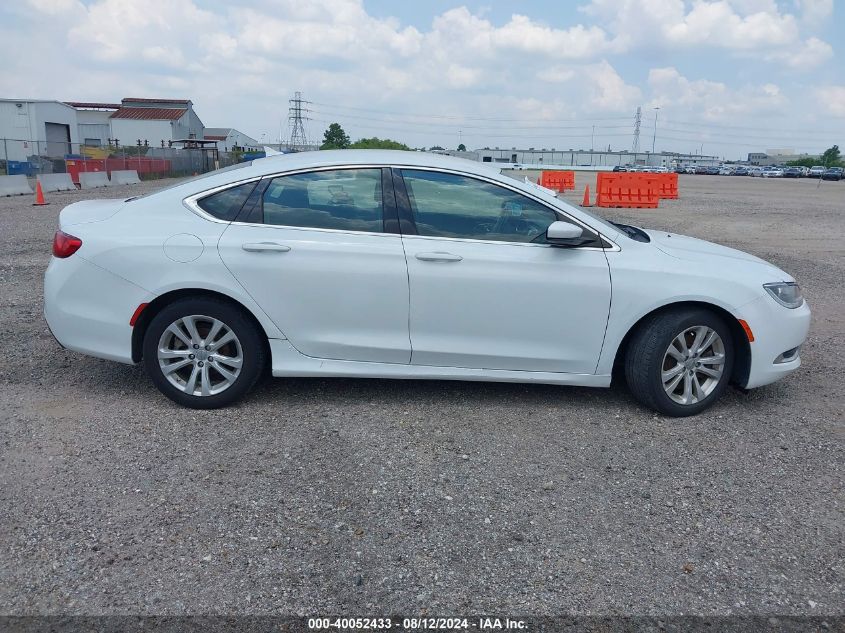 2016 Chrysler 200 Limited VIN: 1C3CCCAG5GN178599 Lot: 40052433