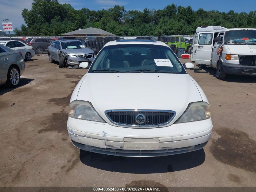 2000 Mercury Sable Ls VIN: 1MEFM53U8YA626796 Lot: 40052438