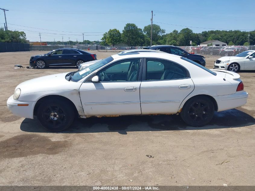 2000 Mercury Sable Ls VIN: 1MEFM53U8YA626796 Lot: 40052438