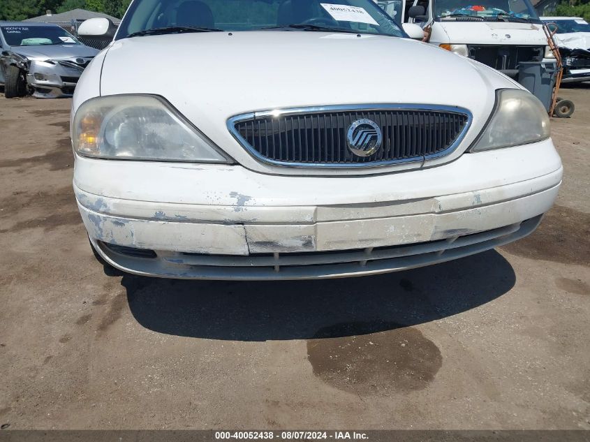 2000 Mercury Sable Ls VIN: 1MEFM53U8YA626796 Lot: 40052438