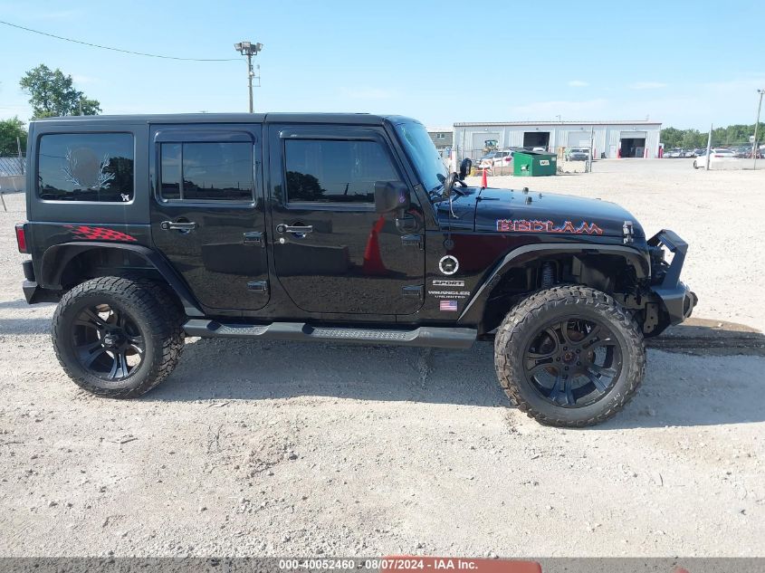 2015 Jeep Wrangler Unlimited Sport VIN: 1C4BJWDG5FL722118 Lot: 40052460