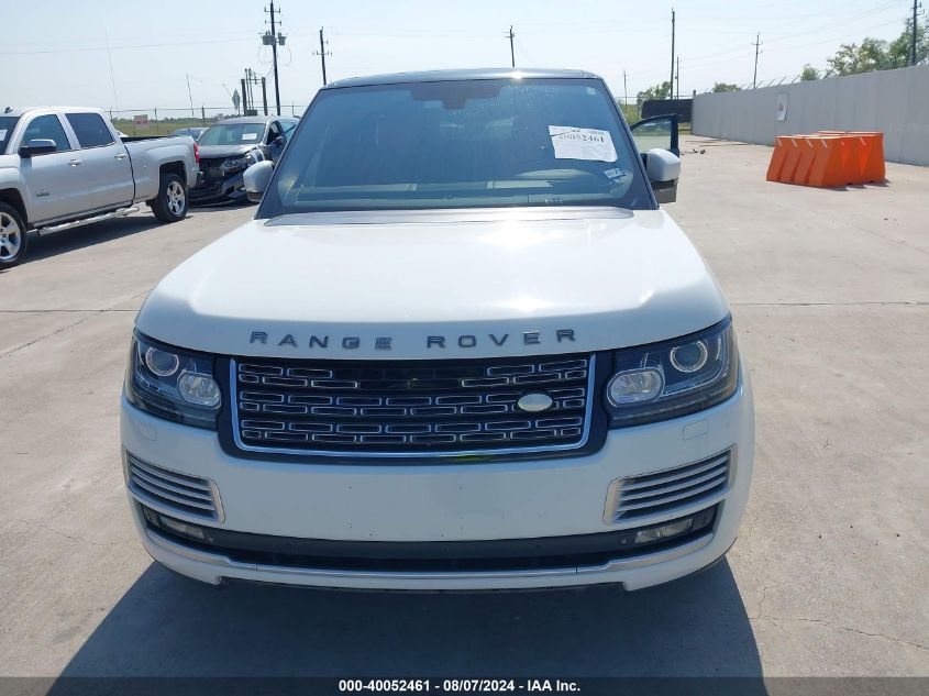 2014 Land Rover Range Rover 5.0L V8 Supercharged Autobiography VIN: SALGV2TF5EA153852 Lot: 40052461