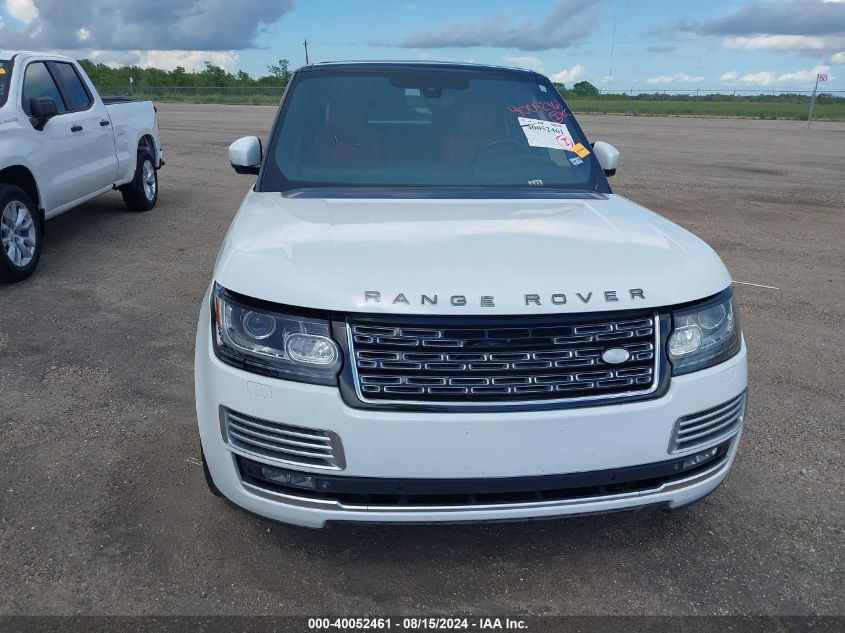 2014 Land Rover Range Rover 5.0L V8 Supercharged Autobiography VIN: SALGV2TF5EA153852 Lot: 40052461