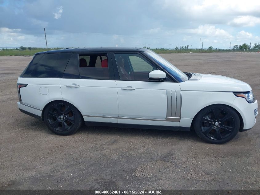 2014 Land Rover Range Rover 5.0L V8 Supercharged Autobiography VIN: SALGV2TF5EA153852 Lot: 40052461