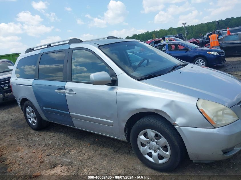 2008 Kia Sedona Lx VIN: KNDMB233686229451 Lot: 40052485