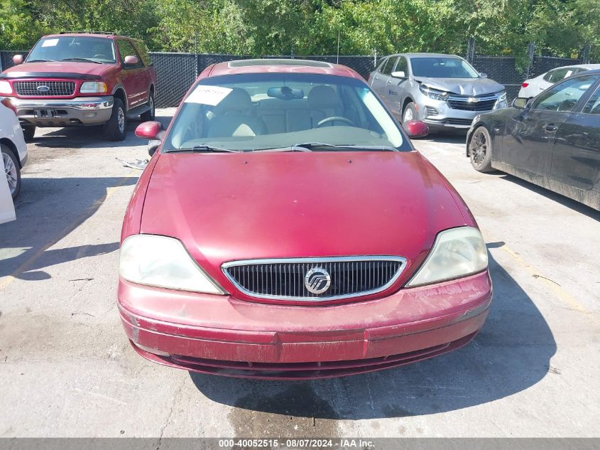 2002 Mercury Sable Ls Premium VIN: 1MEFM55S32A604871 Lot: 40052515