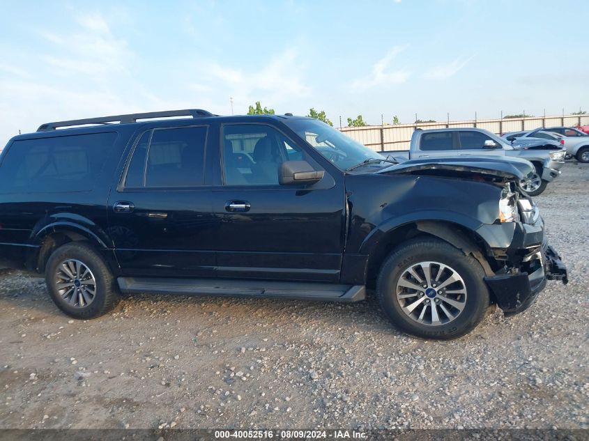 2017 Ford Expedition El Xlt VIN: 1FMJK1JT3HEA04437 Lot: 40052516