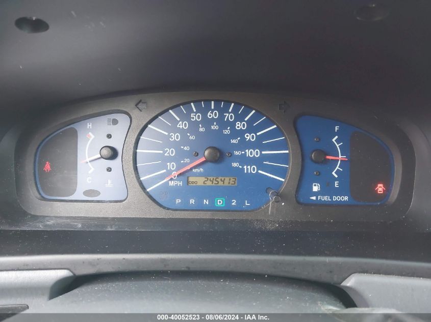 2002 Toyota Sienna Ce VIN: 4T3ZF19C72U466046 Lot: 40052523