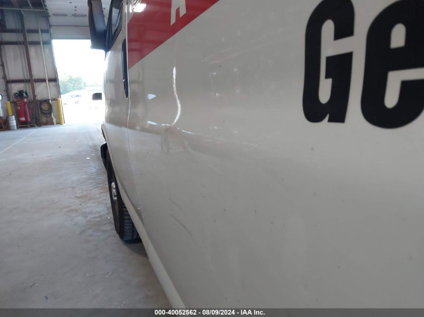 2012 Chevrolet Express 3500 Work Van VIN: 1GCZGUCAXC1160805 Lot: 40052562