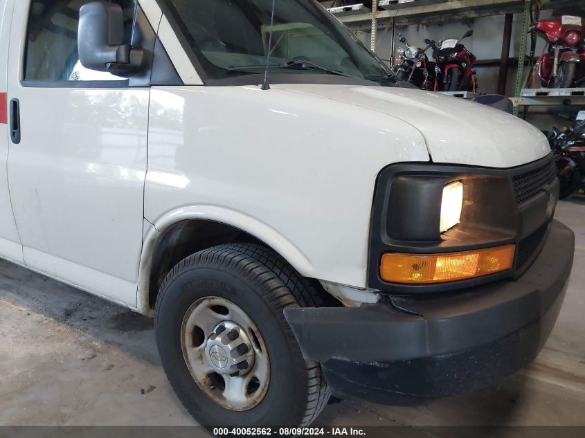 2012 Chevrolet Express 3500 Work Van VIN: 1GCZGUCAXC1160805 Lot: 40052562