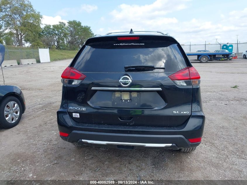 2018 Nissan Rogue Sl VIN: JN8AT2MV7JW324417 Lot: 40052589