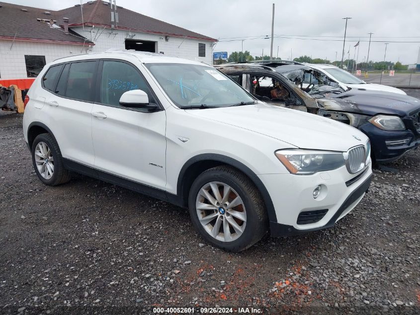 2017 BMW X3 XDRIVE28I - 5UXWX9C55H0T04713