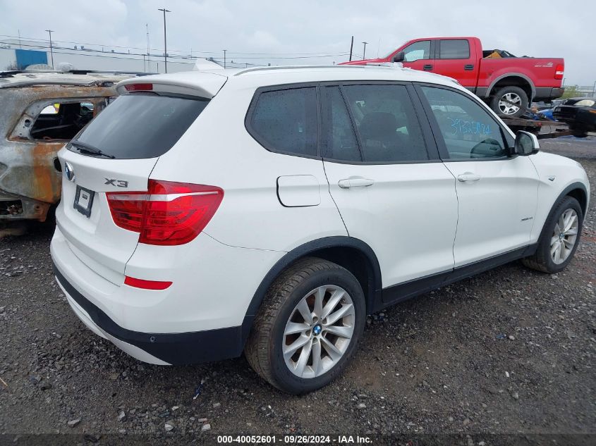 VIN 5UXWX9C55H0T04713 2017 BMW X3, Xdrive28I no.4