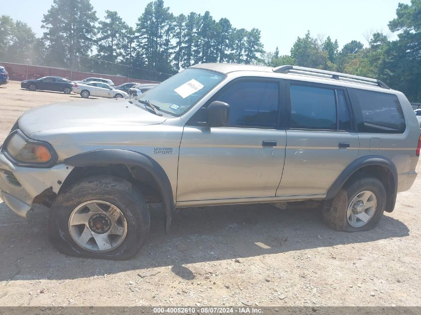 2004 Mitsubishi Montero Sport Ls VIN: JA4MT21R74J004820 Lot: 40052610