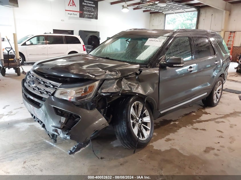 VIN 1FM5K7F86JGA57538 2018 FORD EXPLORER LIMITED