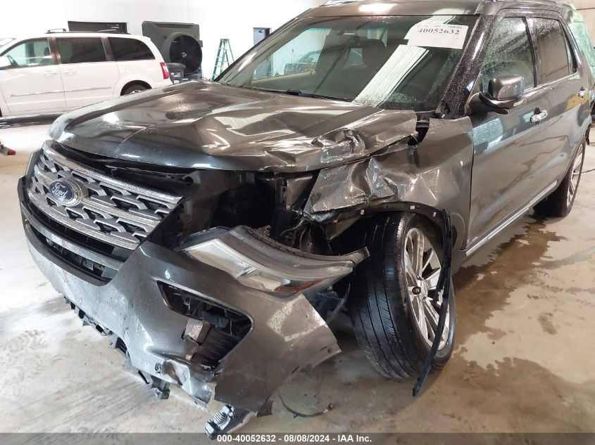 VIN 1FM5K7F86JGA57538 2018 FORD EXPLORER LIMITED
