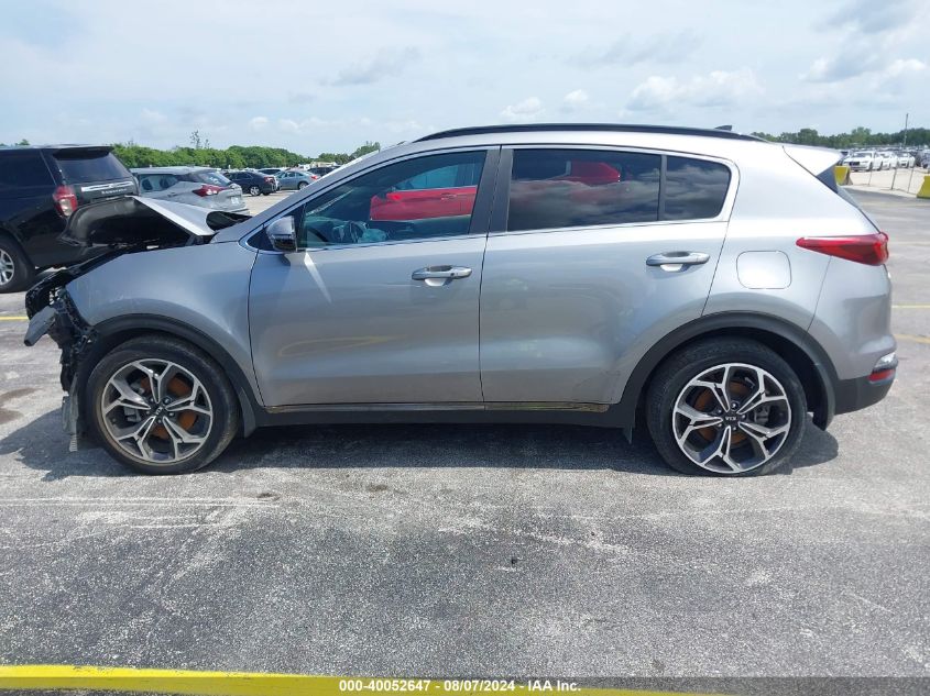 2021 Kia Sportage Sx VIN: KNDPR3A64M7850736 Lot: 40052647