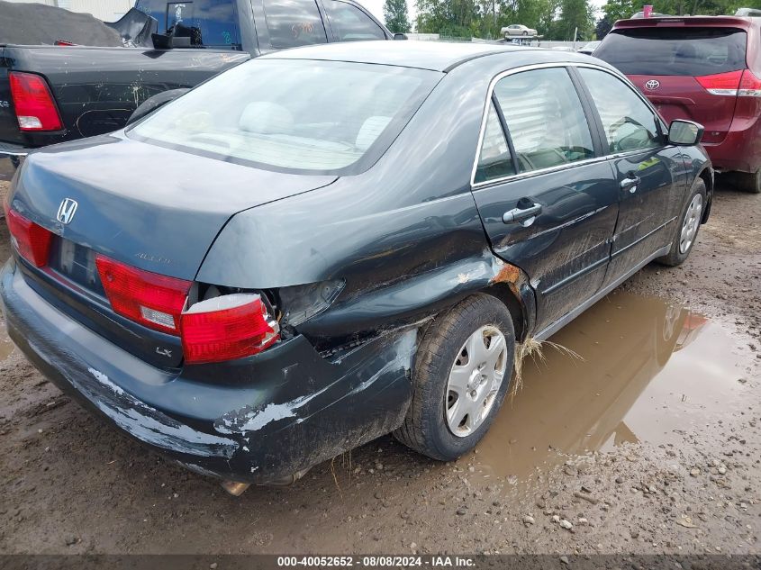 2005 Honda Accord 2.4 Lx VIN: 1HGCM56465A054141 Lot: 40052652