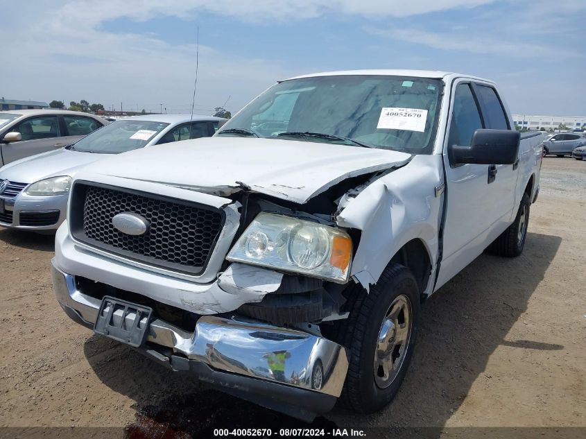 2006 Ford F150 Supercrew VIN: 1FTRW12W56FA89373 Lot: 40052670