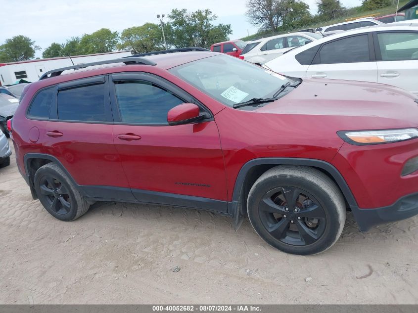 2017 Jeep Cherokee High Altitude 4X4 VIN: 1C4PJMDBXHW568490 Lot: 40052682