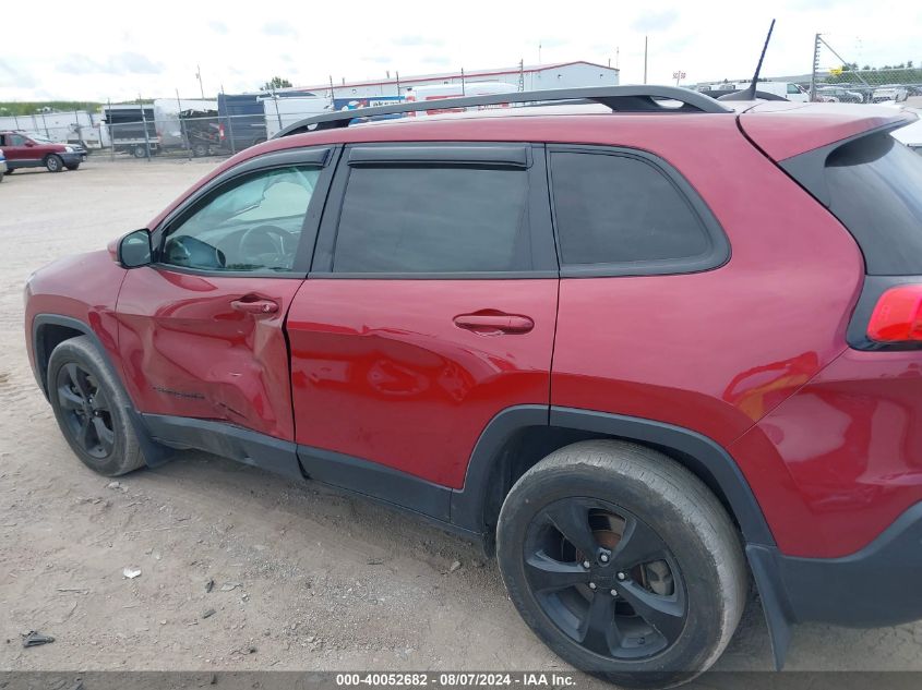 2017 Jeep Cherokee High Altitude 4X4 VIN: 1C4PJMDBXHW568490 Lot: 40052682