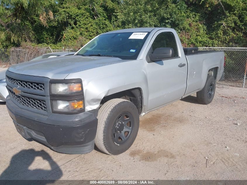 2015 Chevrolet Silverado 1500 Wt VIN: 1GCNCPEH7FZ321154 Lot: 40052689