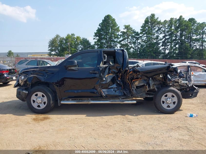 2019 Toyota Tundra Sr 4.6L V8 VIN: 5TFRM5F1XKX141502 Lot: 40052699