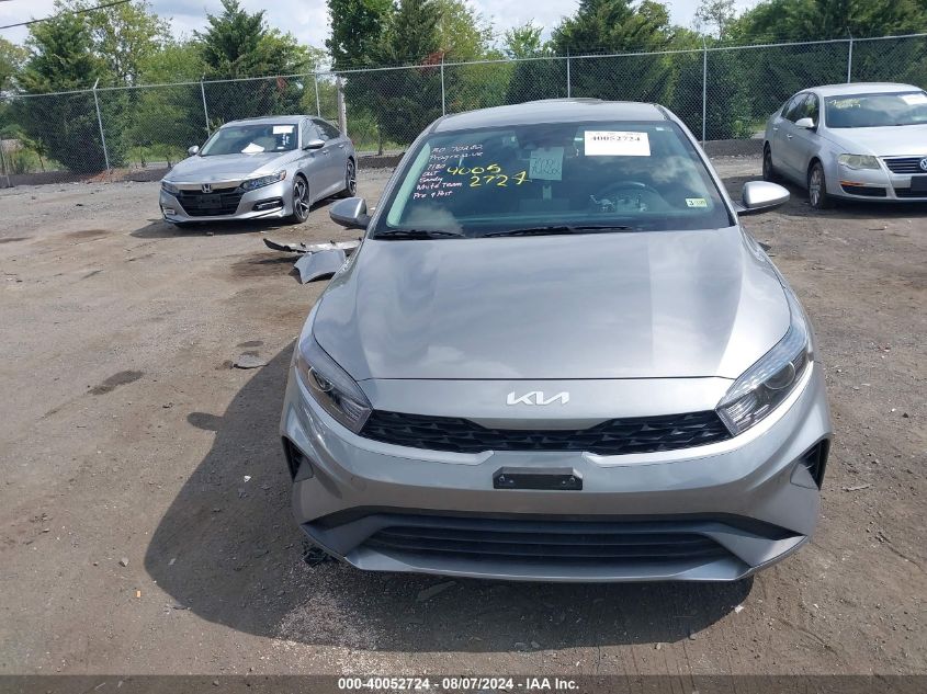 2023 Kia Forte Lxs VIN: 3KPF24AD6PE557834 Lot: 40052724