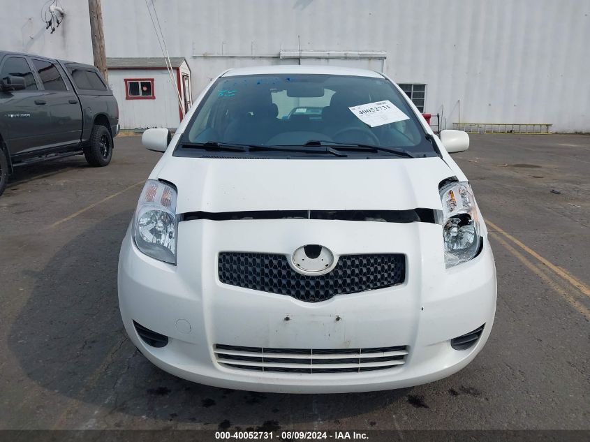 2007 Toyota Yaris VIN: JTDJT903775082722 Lot: 40052731