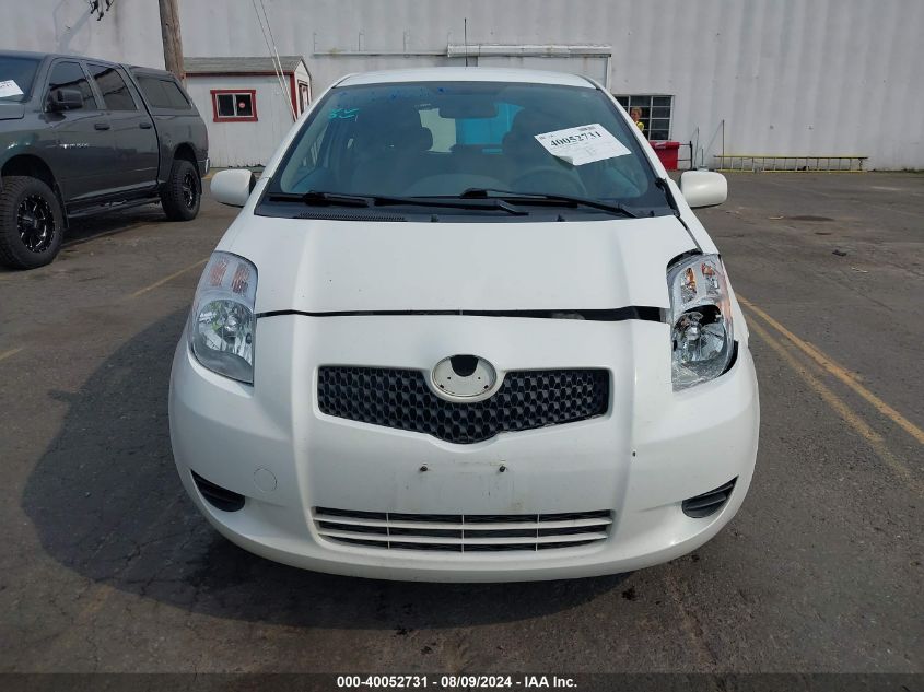 2007 Toyota Yaris VIN: JTDJT903775082722 Lot: 40052731