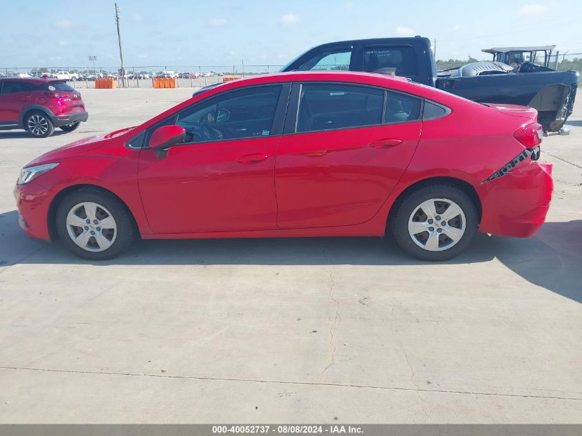 2018 Chevrolet Cruze Ls Auto VIN: 1G1BC5SM7J7125236 Lot: 40052737