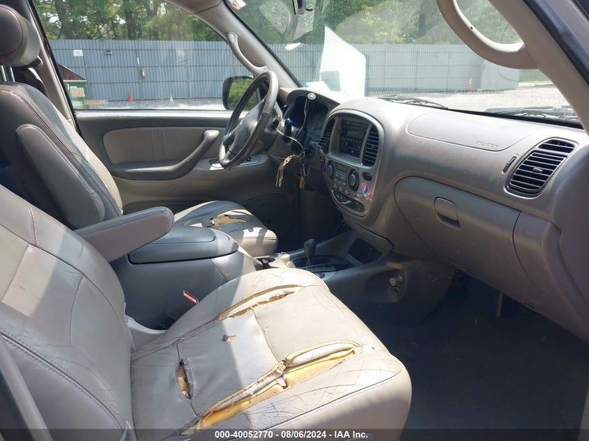 2001 Toyota Sequoia Limited VIN: 5TDBT48A91S052004 Lot: 40052770