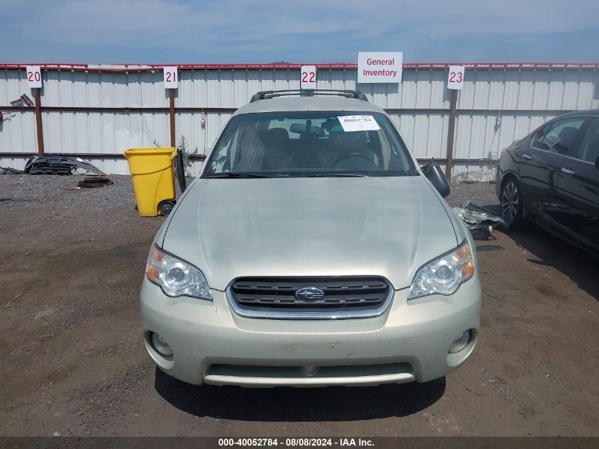 2007 Subaru Outback 2.5I VIN: 4S4BP61C577303286 Lot: 40052784