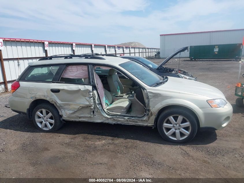 2007 Subaru Outback 2.5I VIN: 4S4BP61C577303286 Lot: 40052784