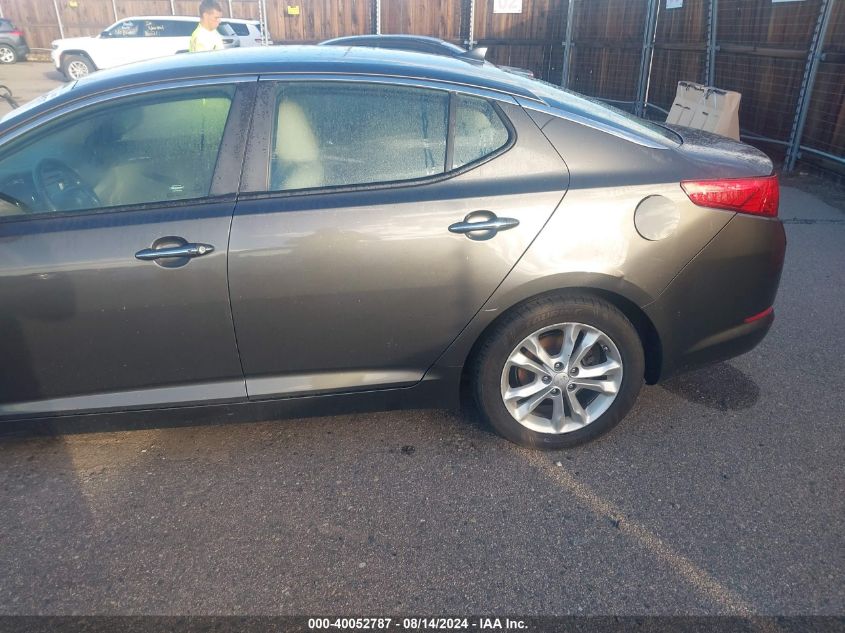 2012 Kia Optima Ex VIN: 5XXGN4A72CG065390 Lot: 40052787