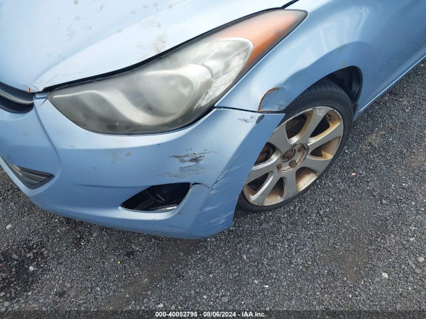 2013 Hyundai Elantra Limited VIN: KMHDH4AE0DU558534 Lot: 40052795