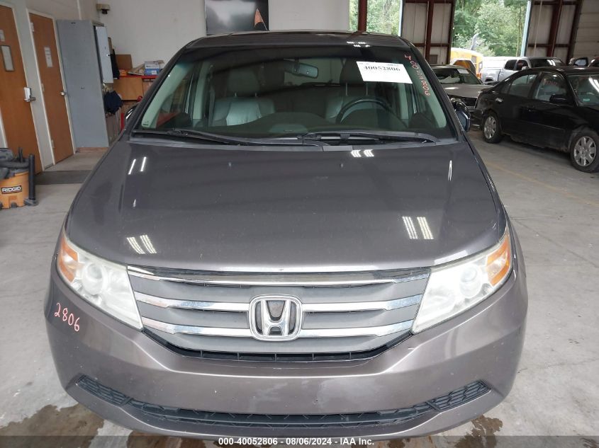 2011 Honda Odyssey Ex-L VIN: 5FNRL5H66BB092496 Lot: 40052806