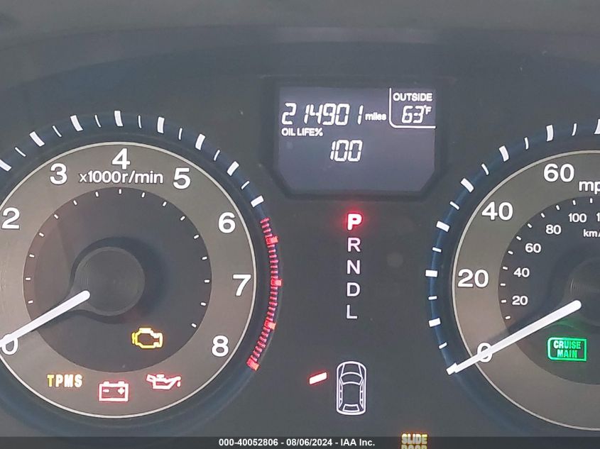 2011 Honda Odyssey Ex-L VIN: 5FNRL5H66BB092496 Lot: 40052806