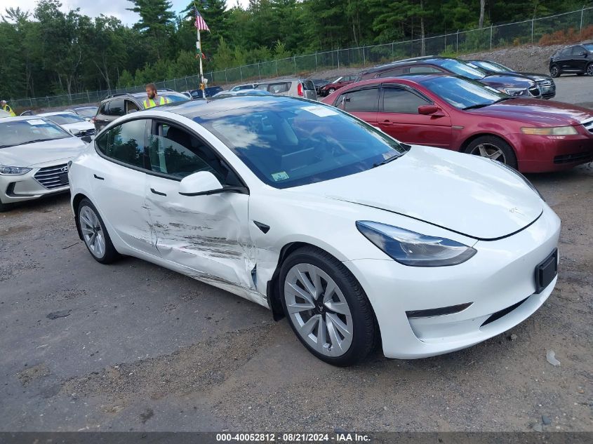 5YJ3E1EB3MF961133 2021 TESLA MODEL 3 - Image 1