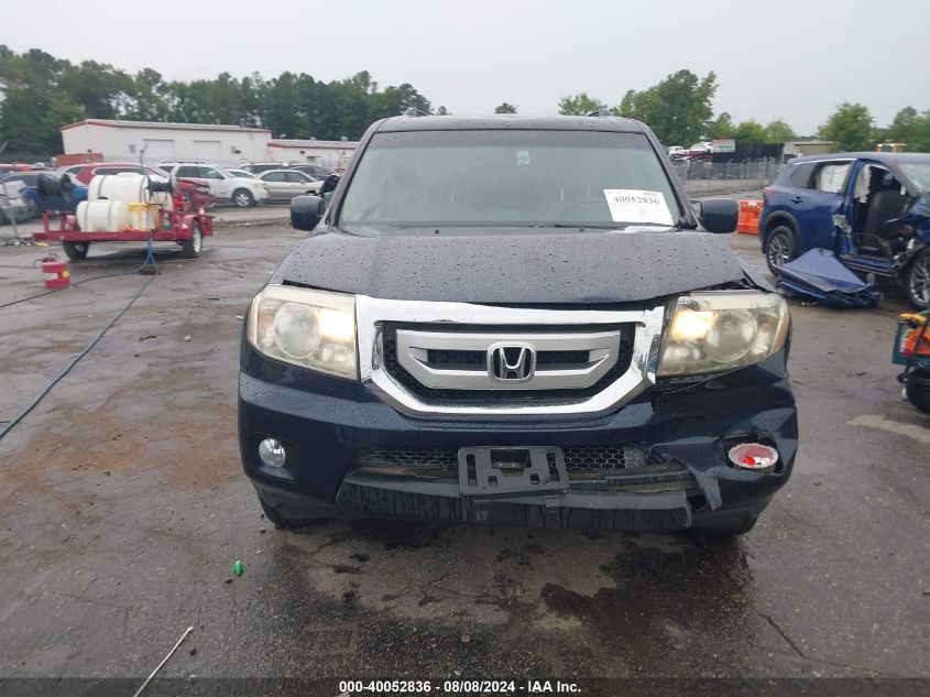 2011 Honda Pilot Ex-L VIN: 5FNYF3H52BB026915 Lot: 40052836