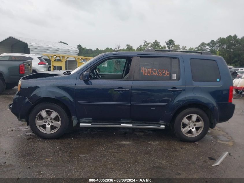 2011 Honda Pilot Ex-L VIN: 5FNYF3H52BB026915 Lot: 40052836