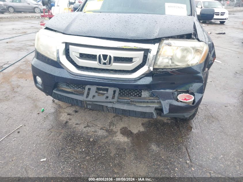 2011 Honda Pilot Ex-L VIN: 5FNYF3H52BB026915 Lot: 40052836