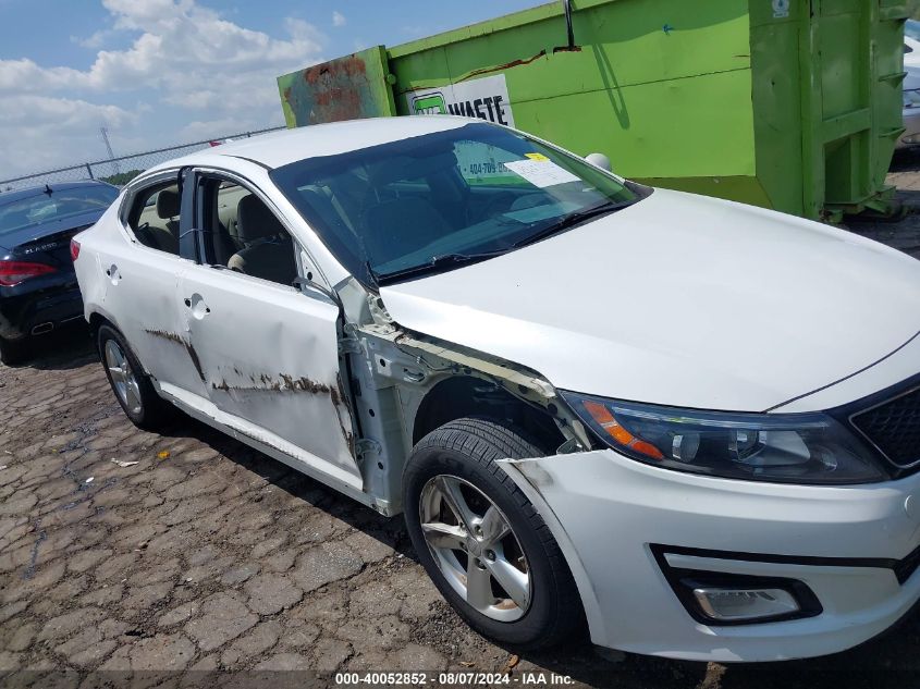 2015 KIA OPTIMA LX - KNAGM4A76F5544260