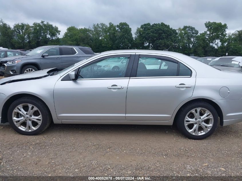 2012 Ford Fusion VIN: 3FA8P0HA8CR281955 Lot: 40052878