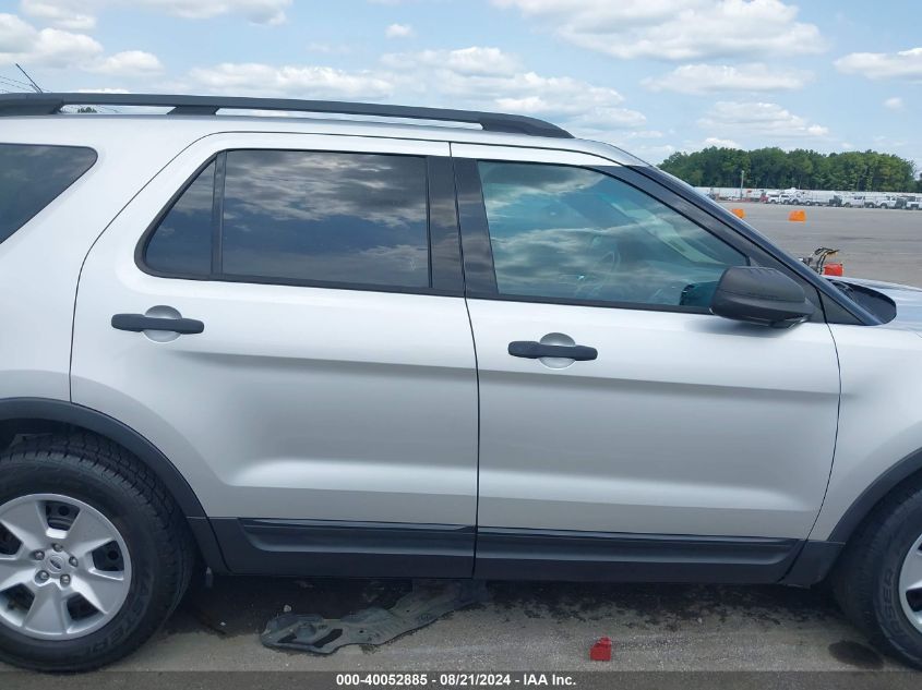 2014 Ford Explorer VIN: 1FM5K7B89EGB08493 Lot: 40052885