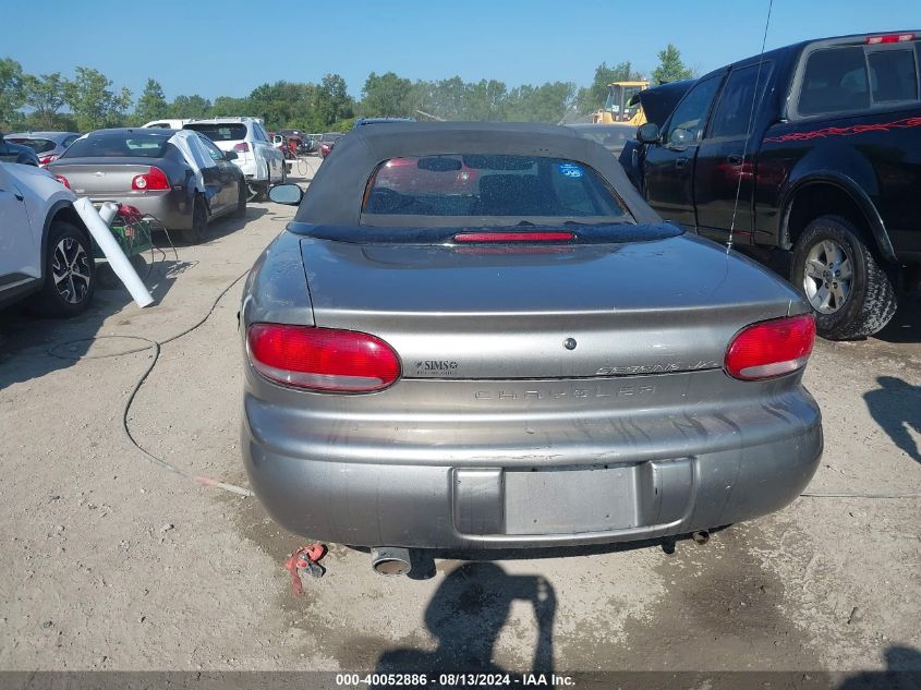 1998 Chrysler Sebring Jx VIN: 3C3EL45X5WT203508 Lot: 40052886