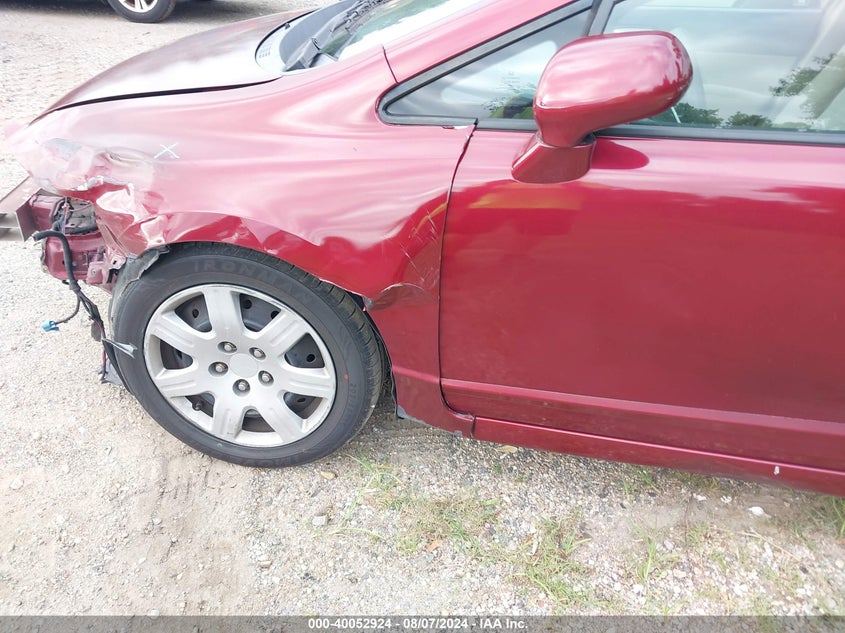 2010 Honda Civic Lx VIN: 2HGFA1F59AH512029 Lot: 40052924