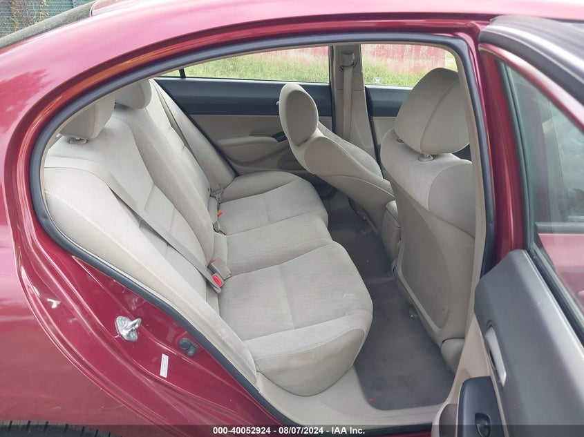 2010 Honda Civic Lx VIN: 2HGFA1F59AH512029 Lot: 40052924