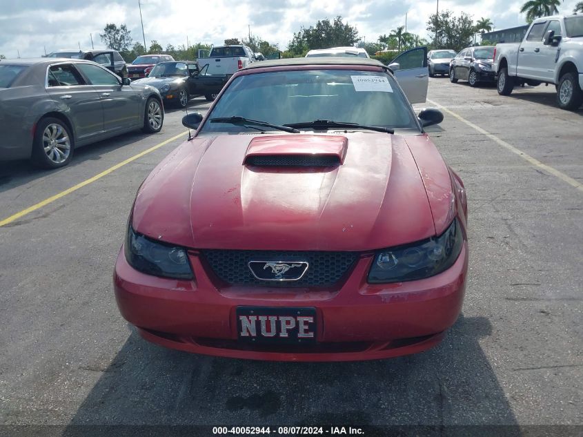 2004 Ford Mustang Gt VIN: 1FAFP45X74F101614 Lot: 40052944