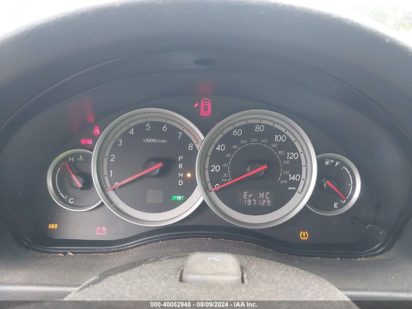 2005 Subaru Outback 3.0R L.l. Bean Edition VIN: 4S4BP86C354342266 Lot: 40052948